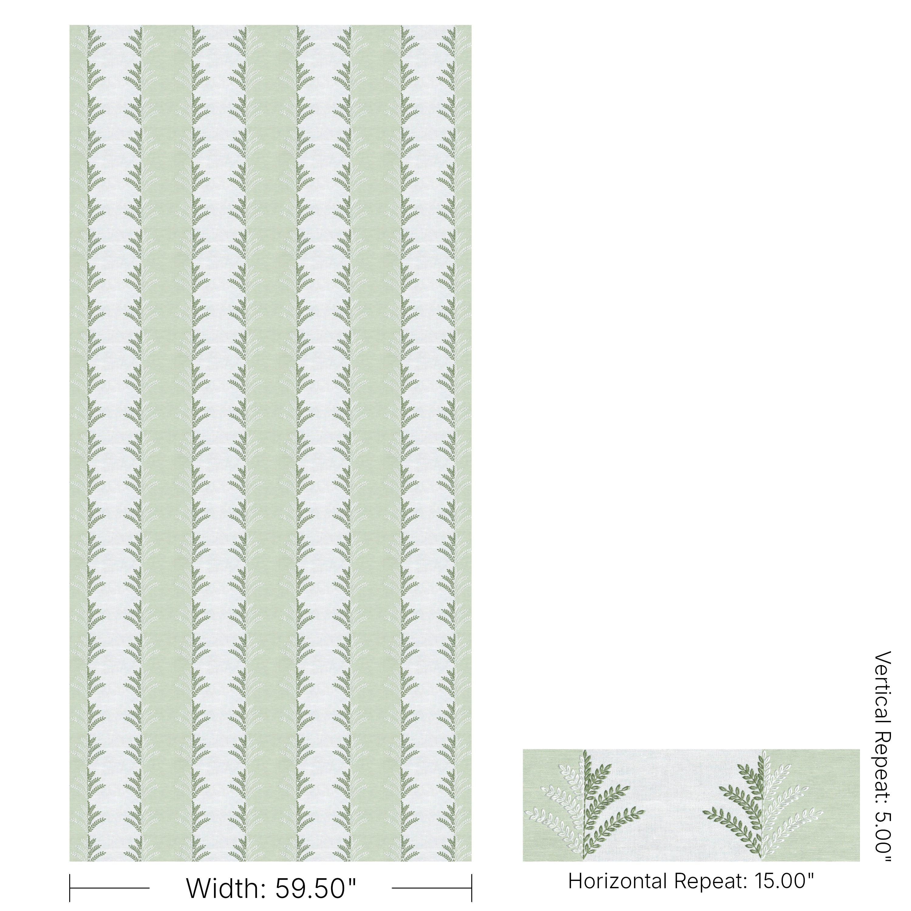 Filaree Emb - Leaf - Lee Jofa Fabric