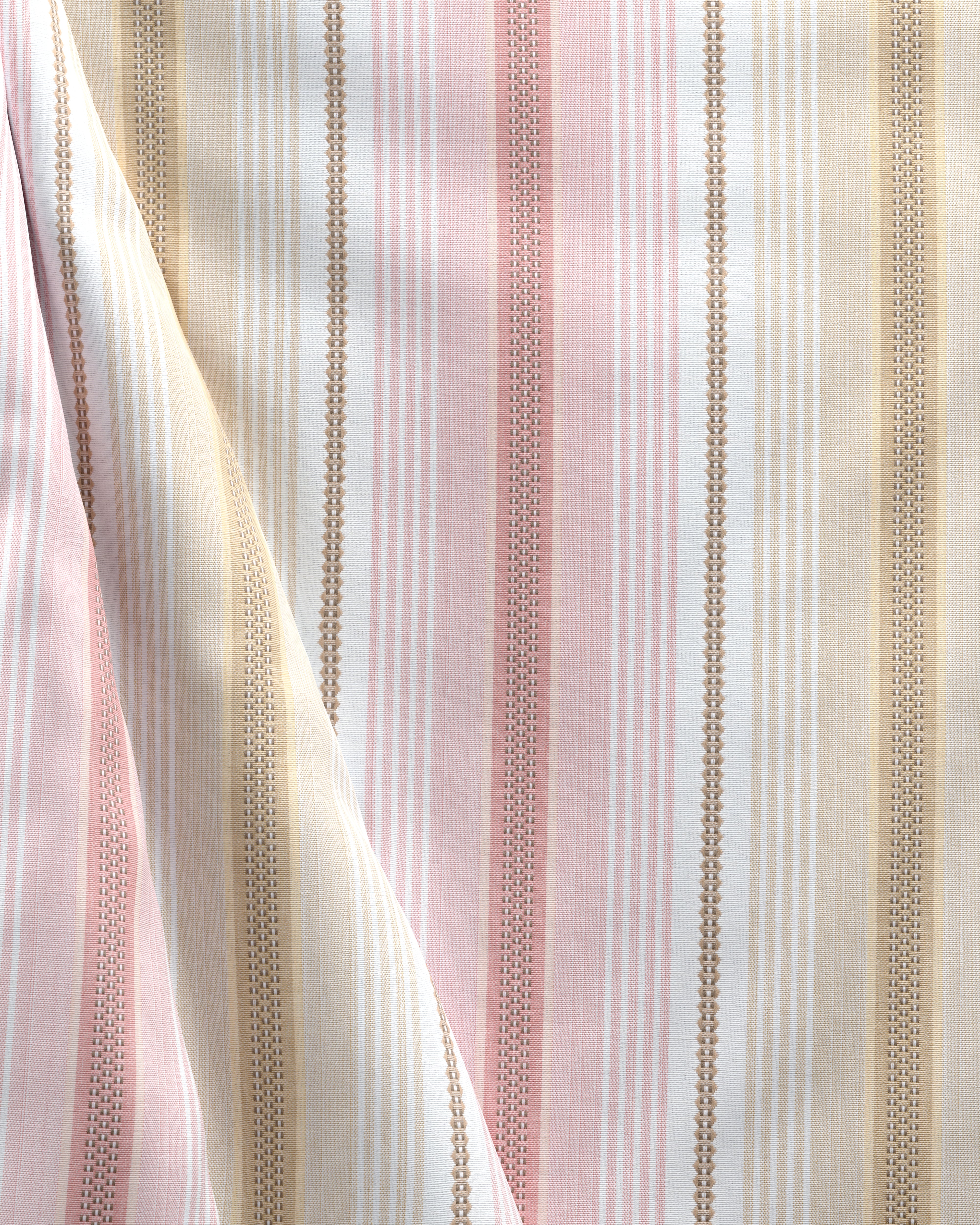 Elowen Stripe - Rose - Lee Jofa Fabric