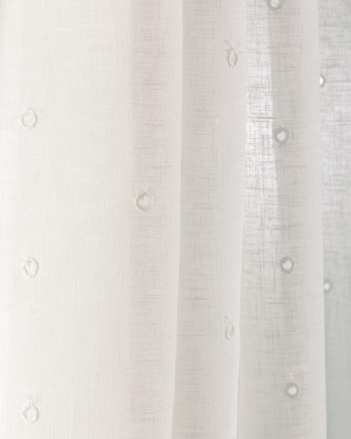 Eyelet Sheer - White - Lee Jofa Fabric