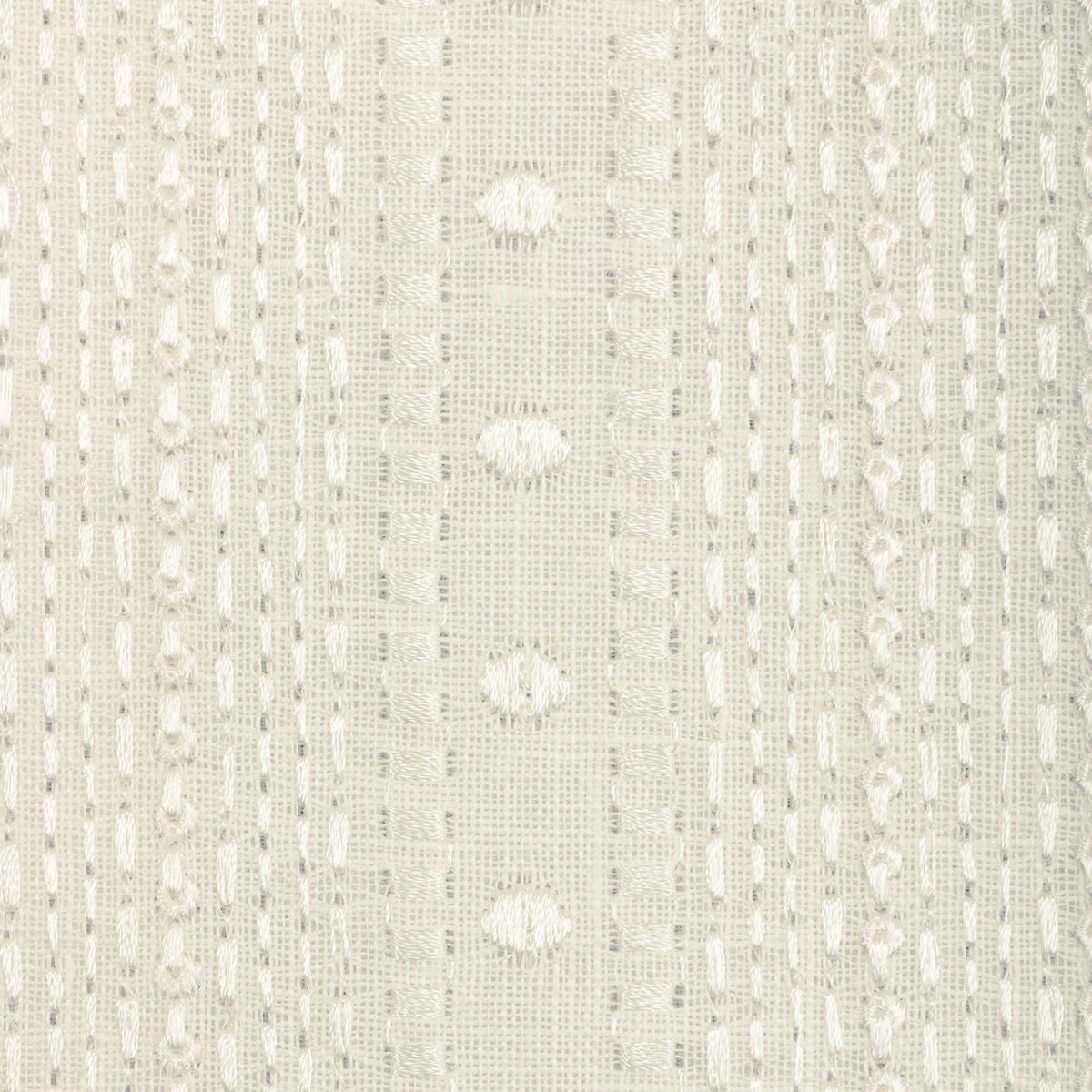 Lina Emb - White - Lee Jofa Fabric