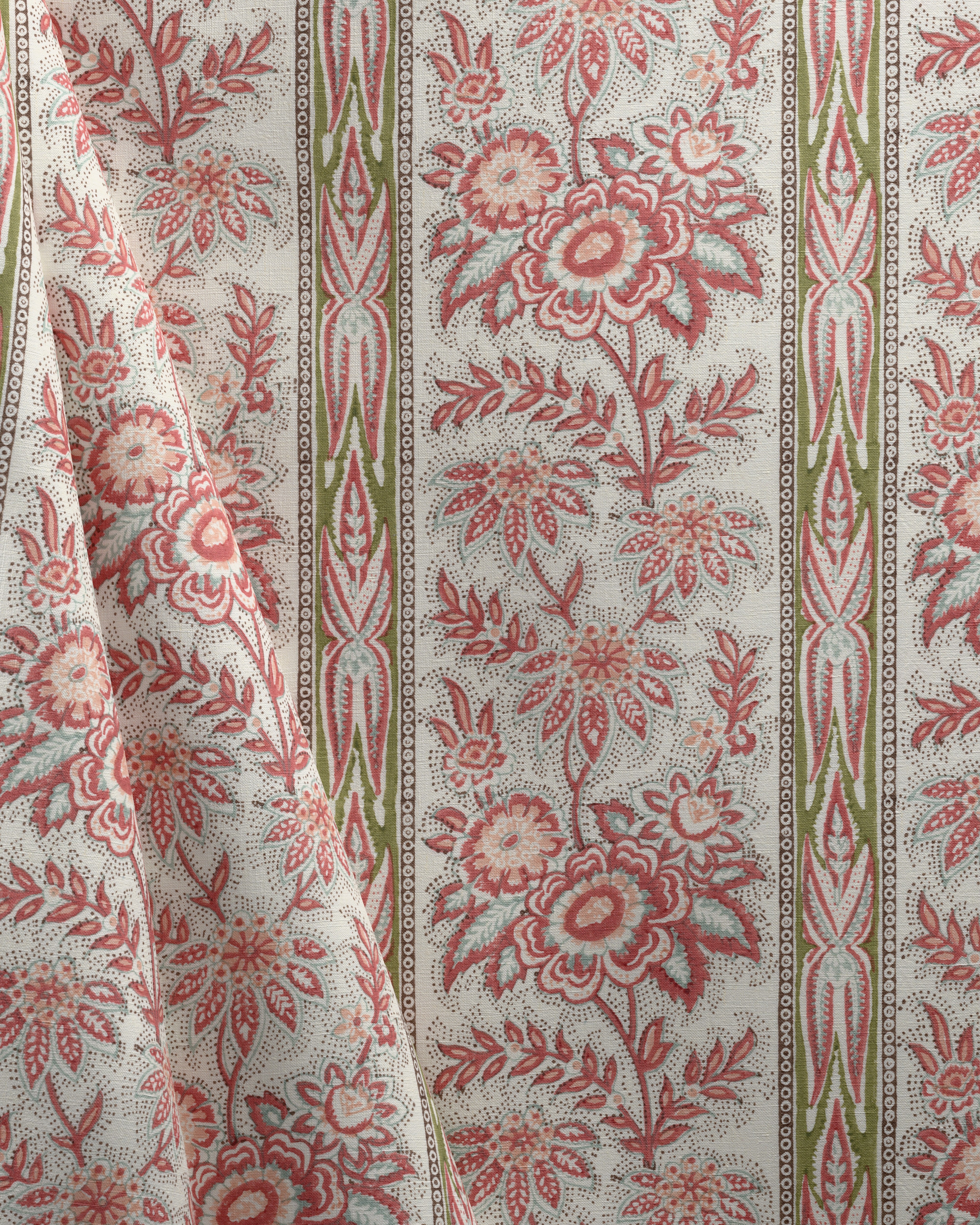 Margaux Print - Coral - Lee Jofa Fabric