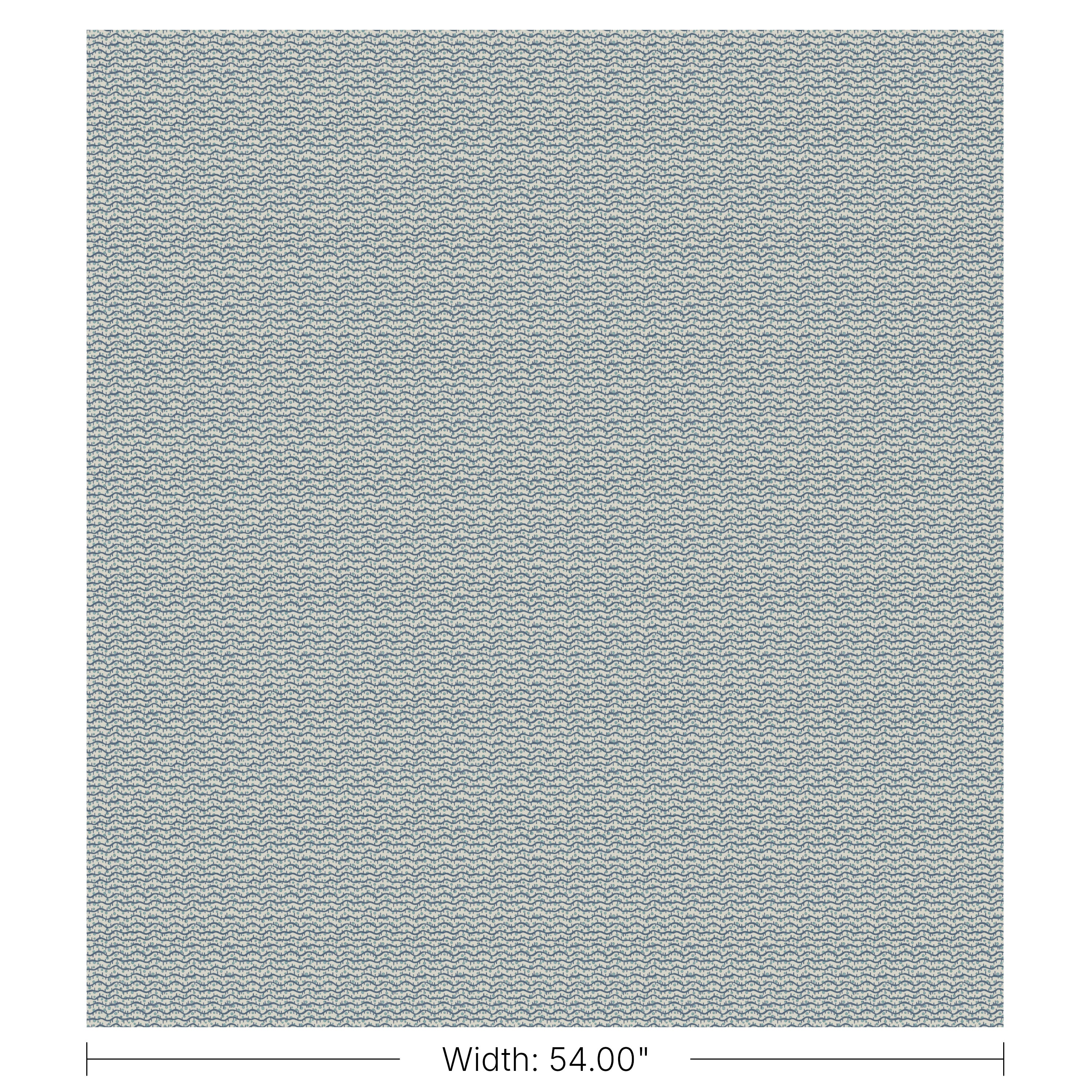 Seedling Print - Ocean - Lee Jofa Fabric