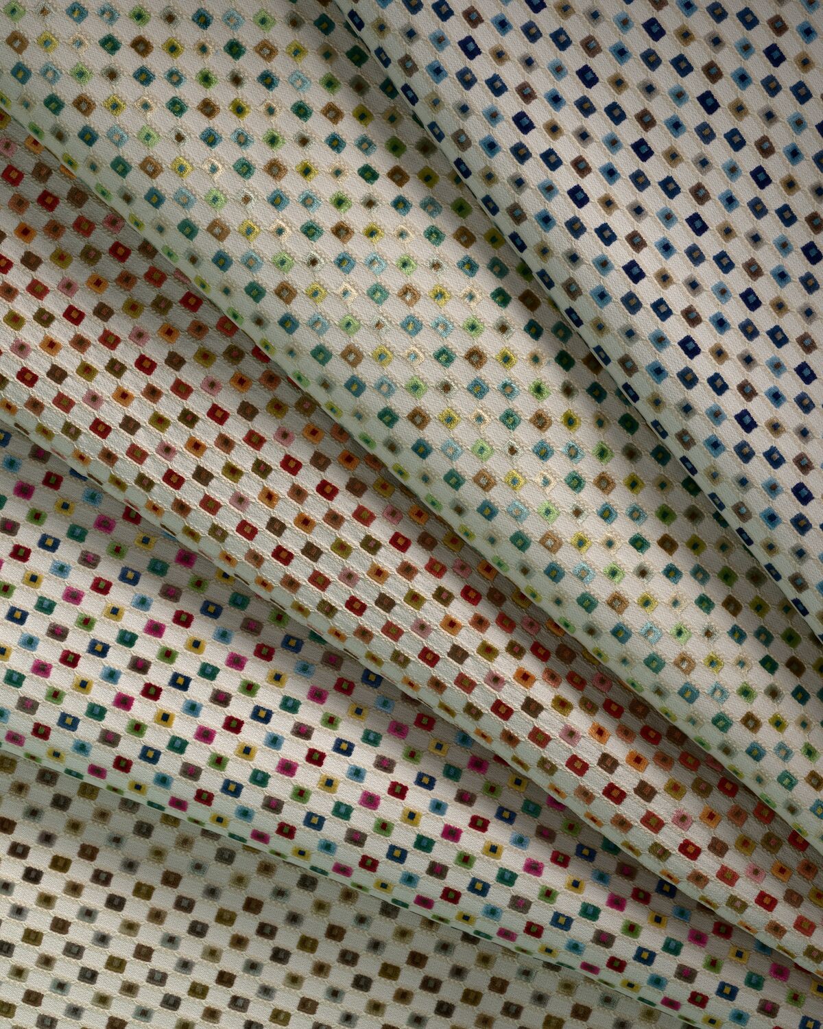 Lisbon Velvet - Blue Multi - Lee Jofa Fabric