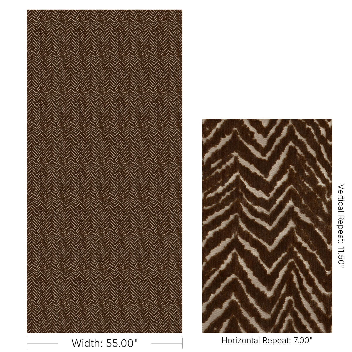Nairobi Velvet - Mocha - Lee Jofa Fabric