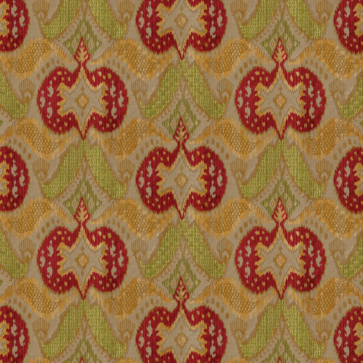 Ankara Velvet - Antique