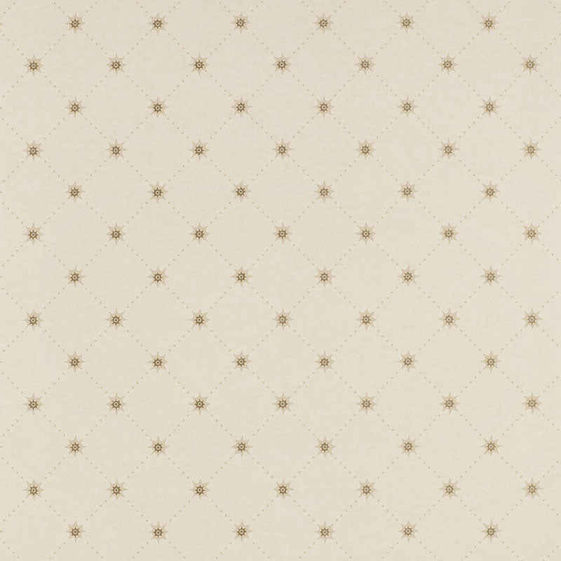 Cooper Star - Alabaster - Schumacher 203610 Wallpaper - Schumacher Wallpaper