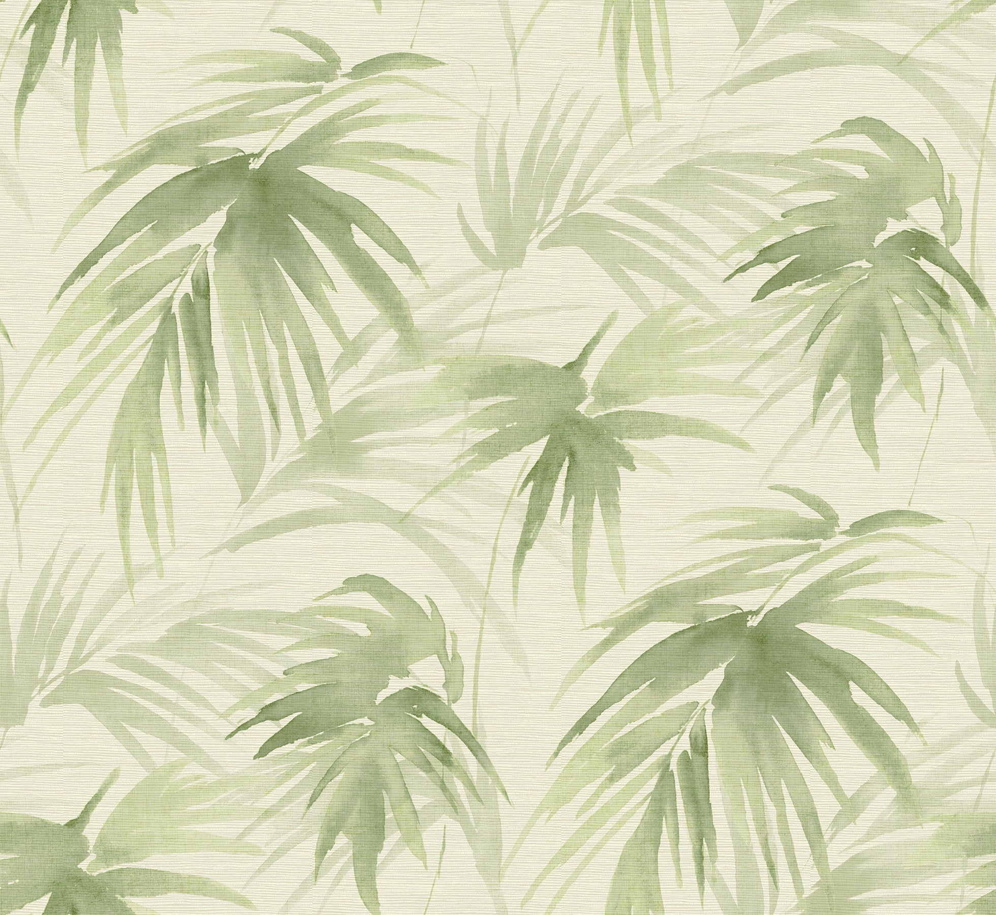 Darlana Grasscloth Wallpaper - Green - Scott Living - Brewster Wallcovering 2964-87413