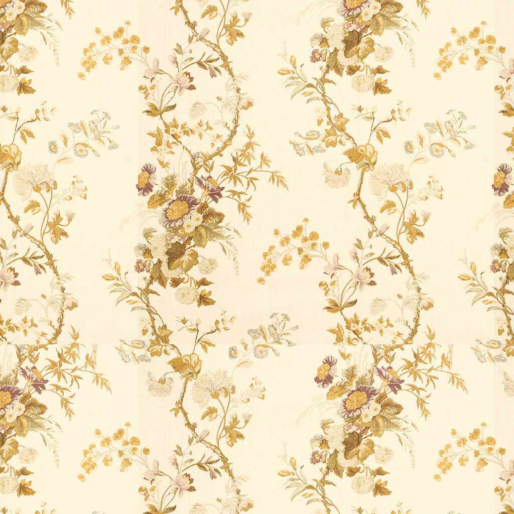Summer Palace - Fig - KRAVET COUTURE Fabric