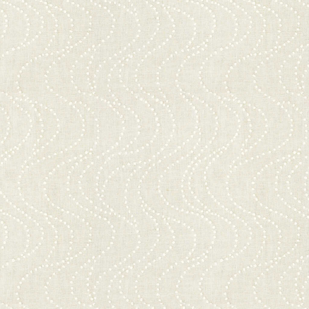 Spot On - Blanc - KRAVET COUTURE Fabric