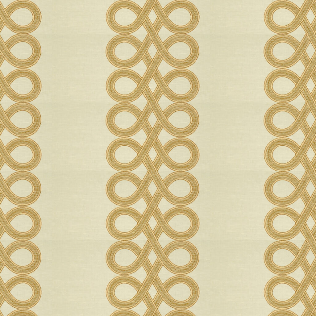 The Twist - White Gold - Kravet Couture Fabric