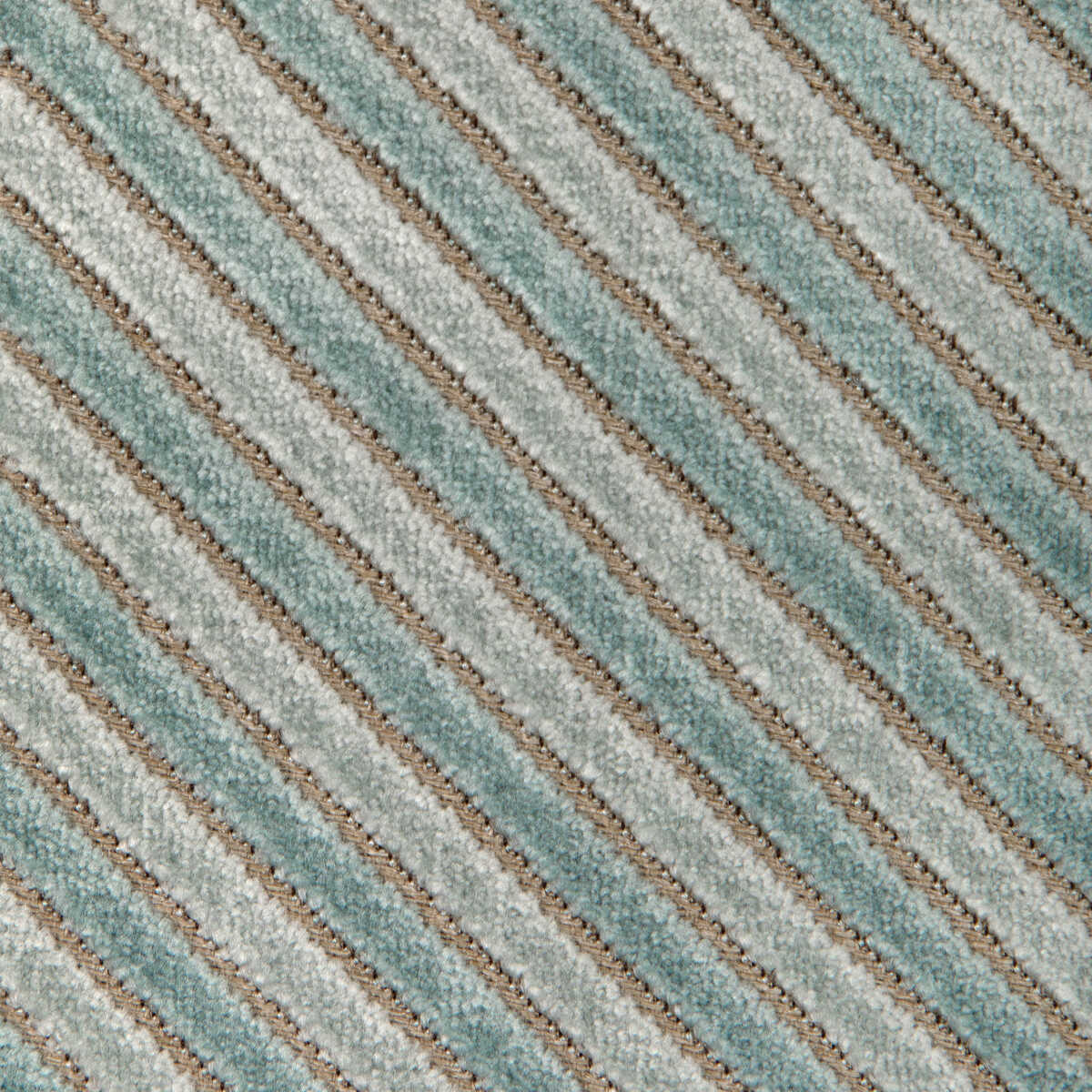 Zigandzag - Aqua - KRAVET BASICS Fabric