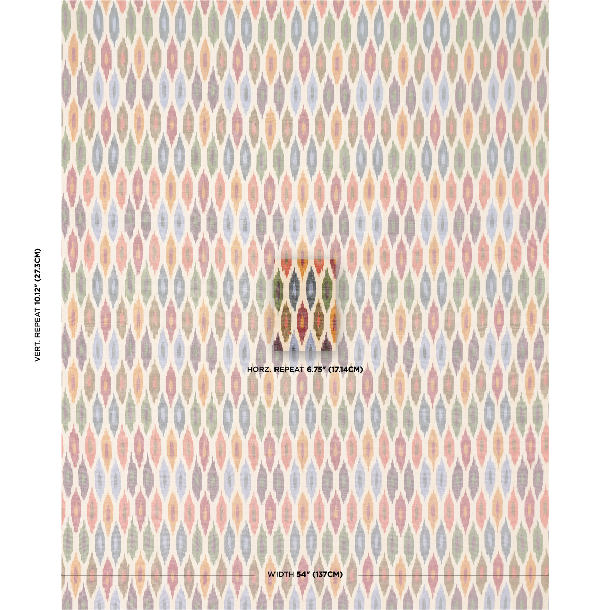 SUNARA-IKAT-SPICE-SCHUMACHER-3471001 - Schumacher Fabric