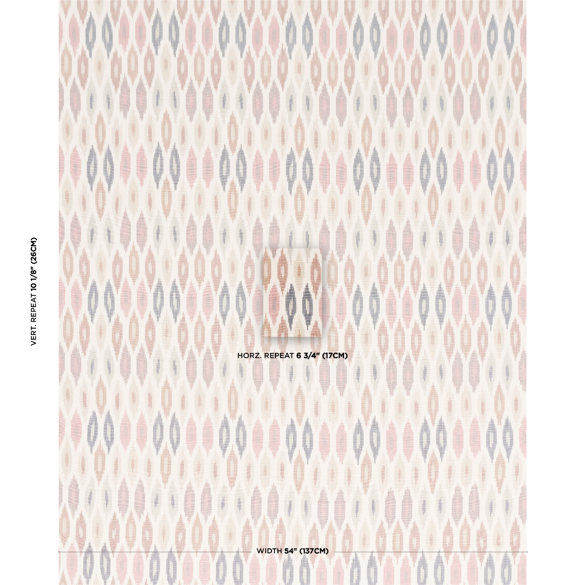 Sunara Ikat - Sedona - Schumacher 3471003 Fabric - Schumacher Fabric