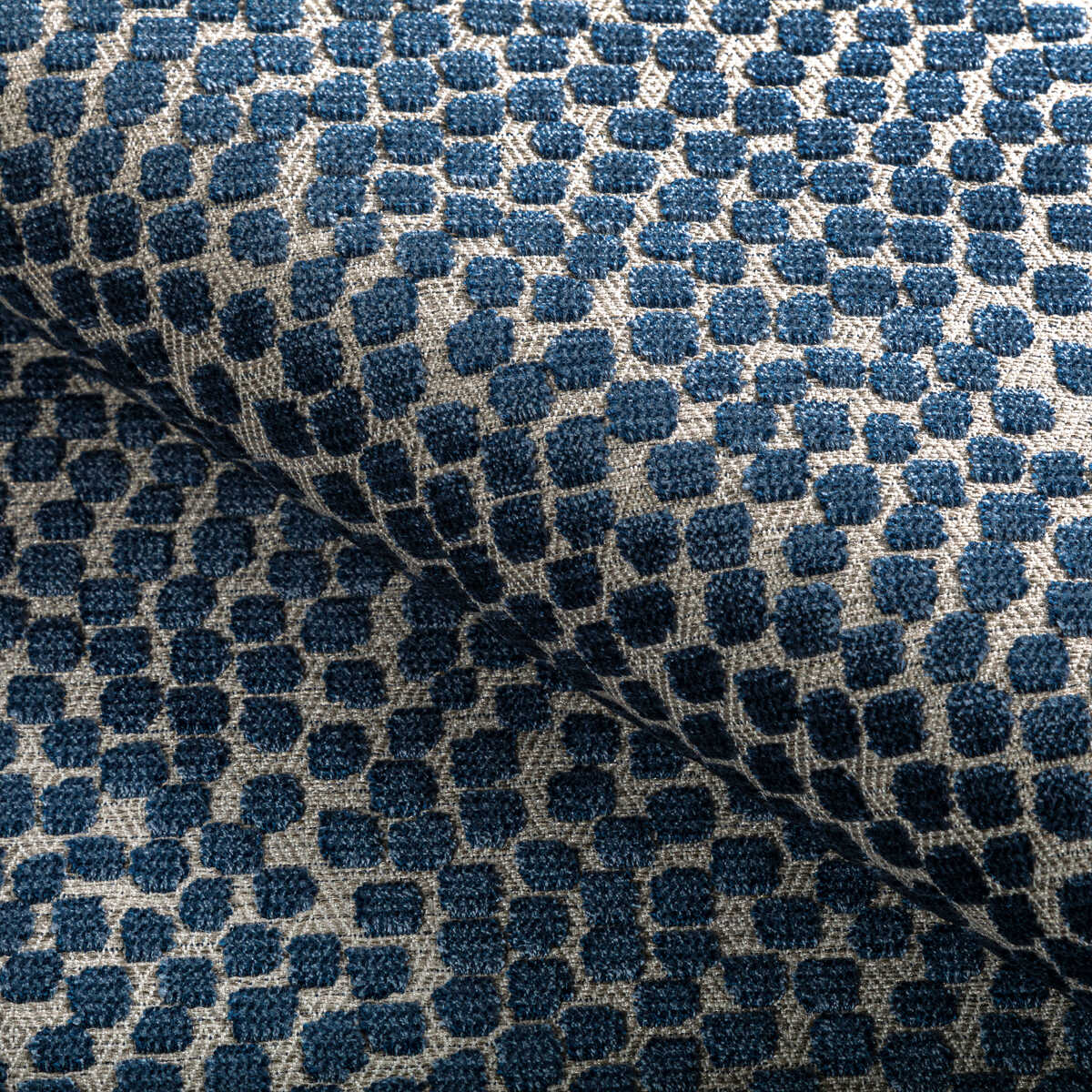 Flurries - Navy - KRAVET DESIGN Tela