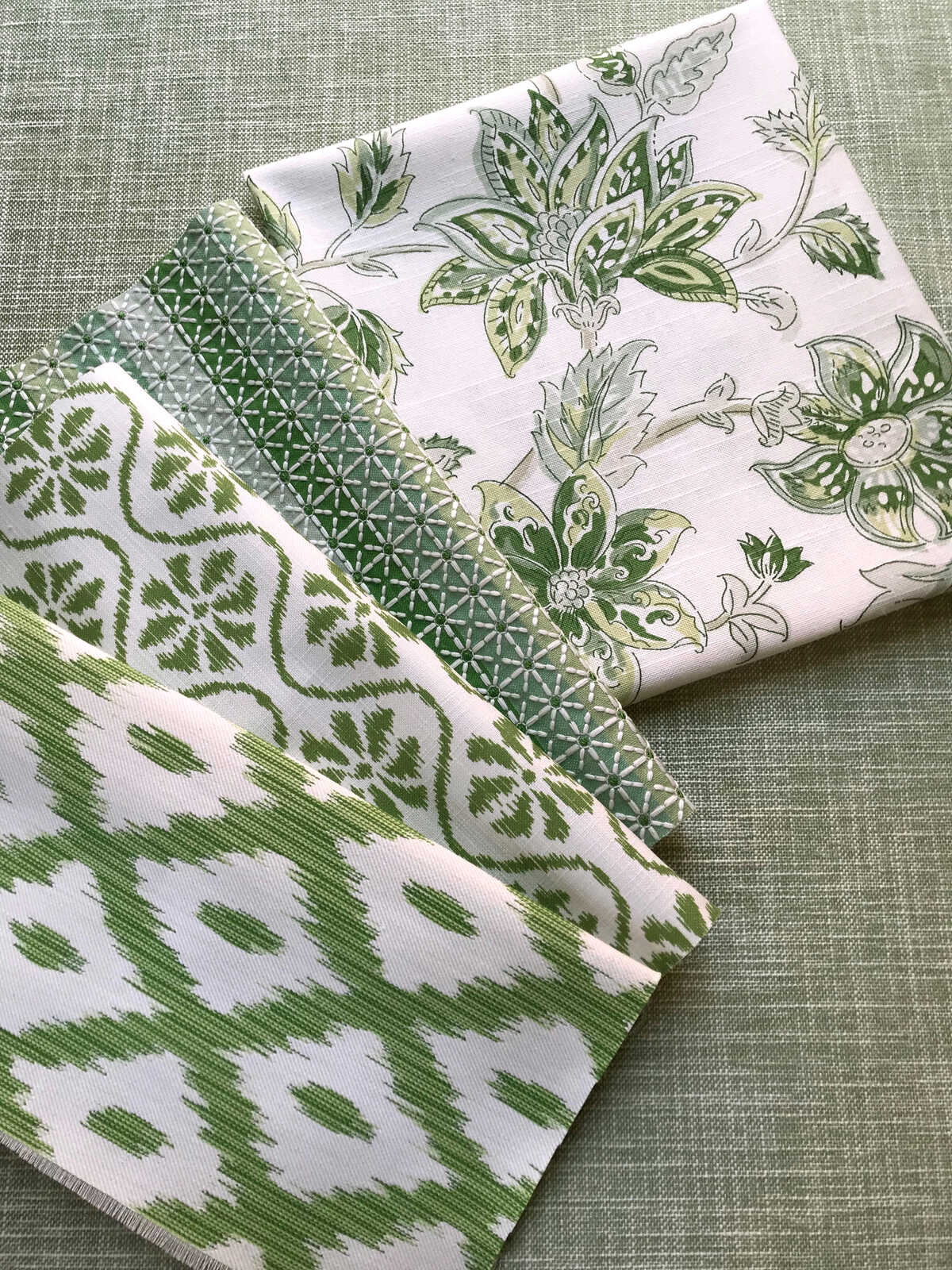 Pitigala - Green - KRAVET BASICS Fabric