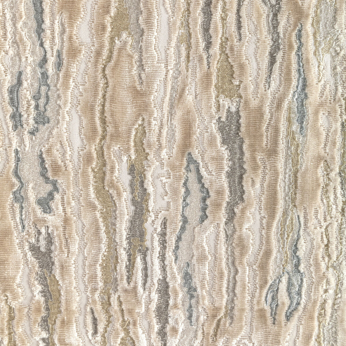 Velvet Waves - Cream - Kravet Couture Fabric