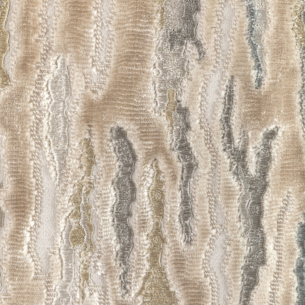 Velvet Waves - Cream - Kravet Couture Fabric