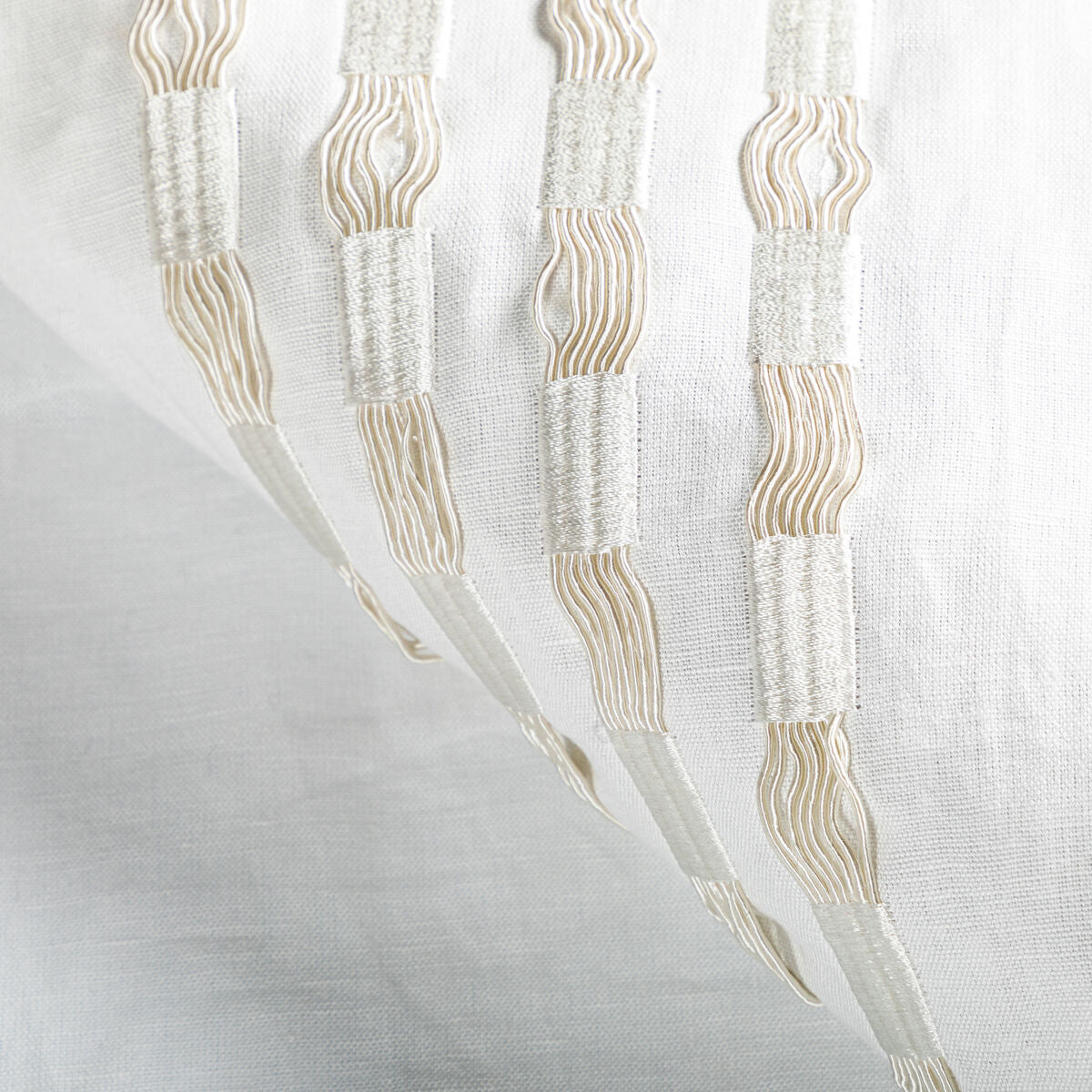 Linear Effect - Ivory - Kravet Couture Fabric