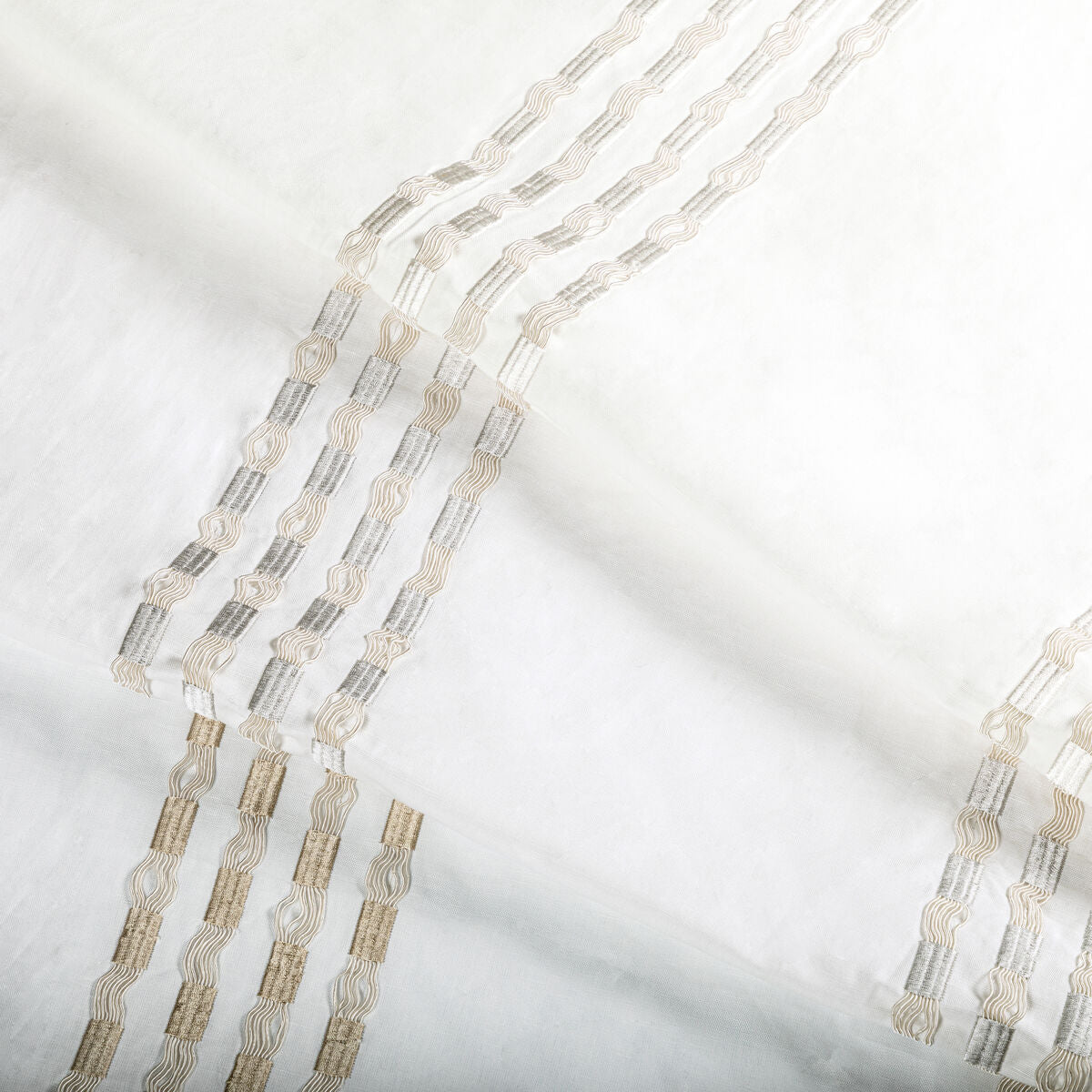Linear Effect - Ivory - Kravet Couture Fabric