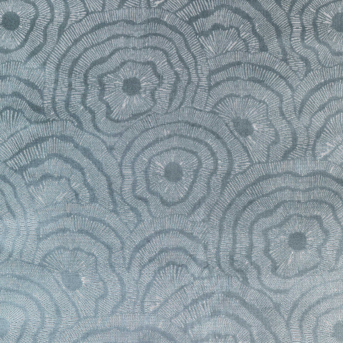 Panache Velvet - Chambray - KRAVET COUTURE Fabric