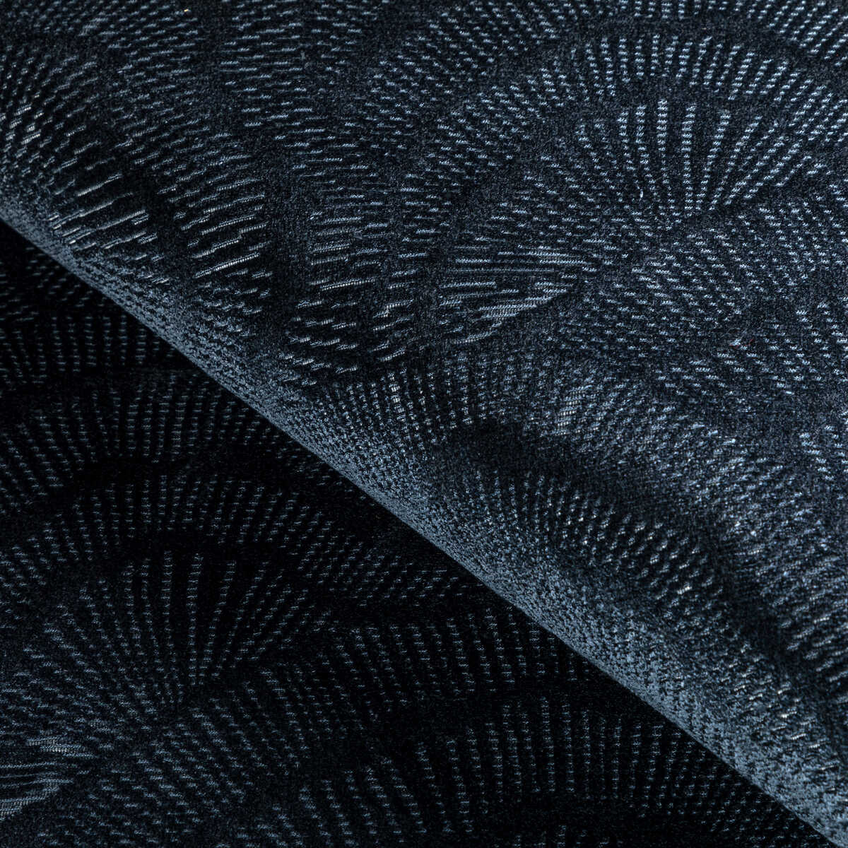 Panache Velvet - Ink - KRAVET COUTURE Fabric