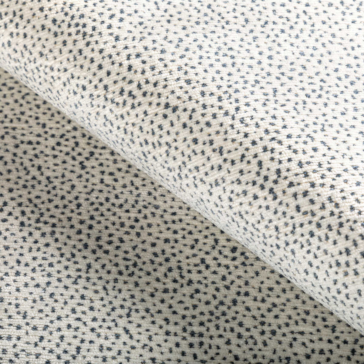 Lynx Chenille - Chambray - KRAVET COUTURE Fabric