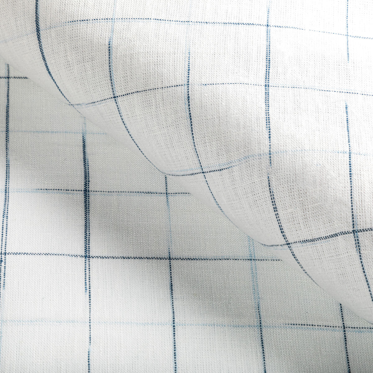 Ennis Check - Indigo - Kravet Design Tela