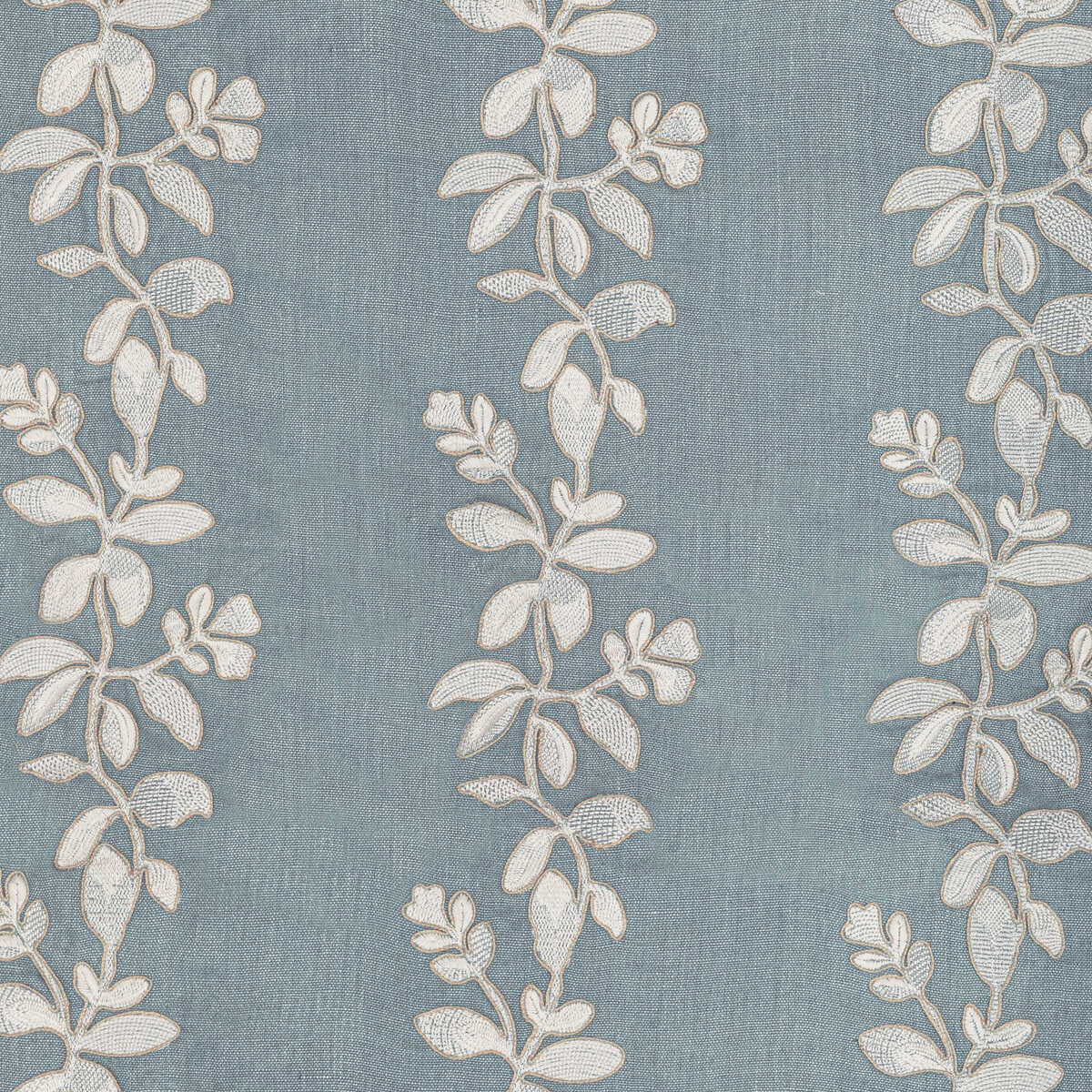 Gingerflower - Pond - KRAVET COUTURE Fabric