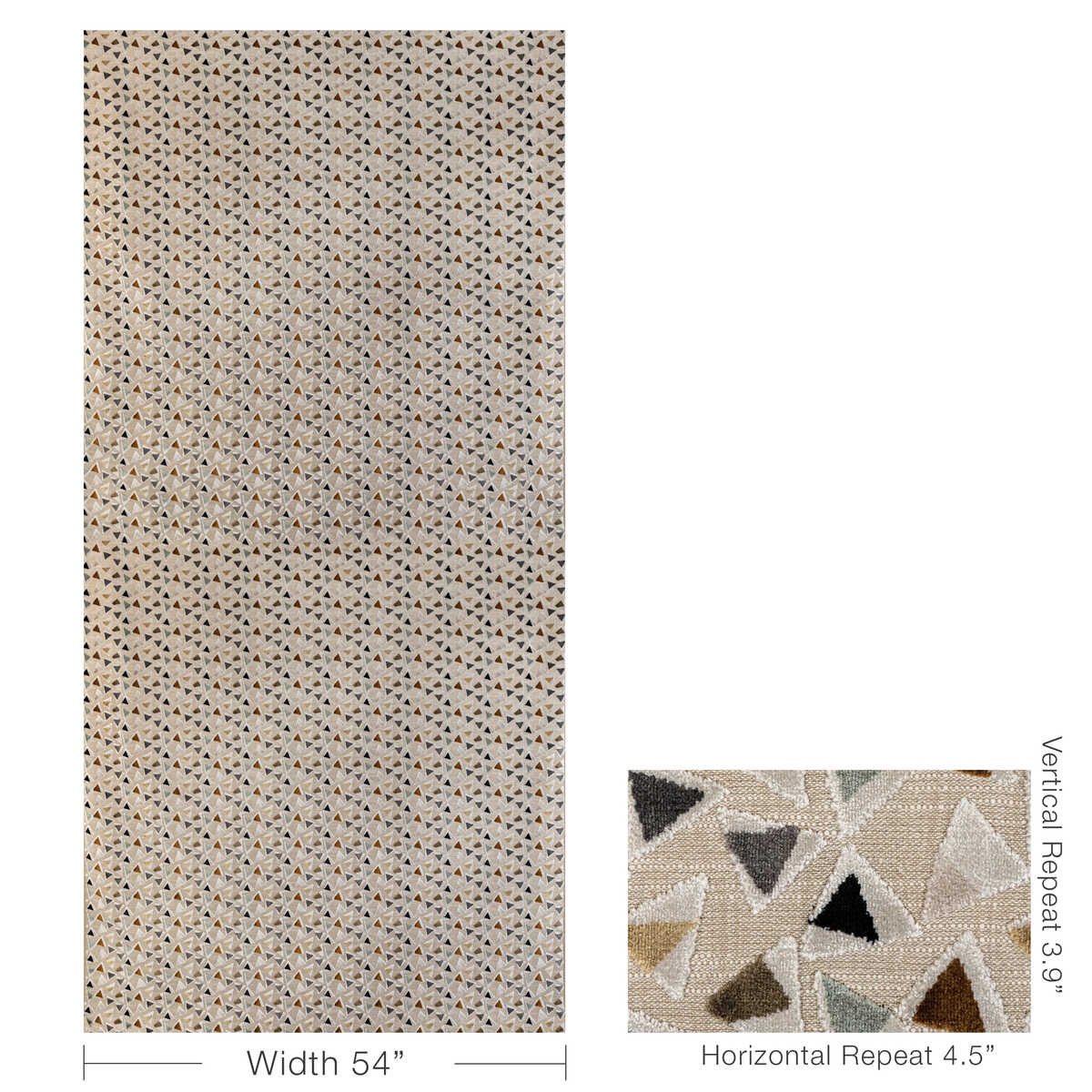 Trio Tango - Moonlit - KRAVET DESIGN Fabric