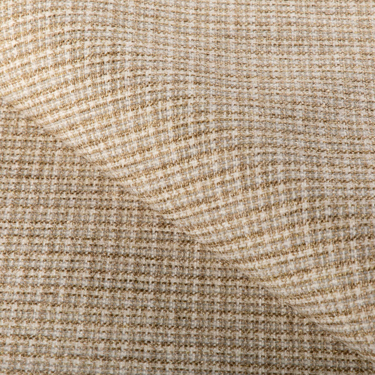 Aria Check - Rattan - KRAVET BASICS Fabric