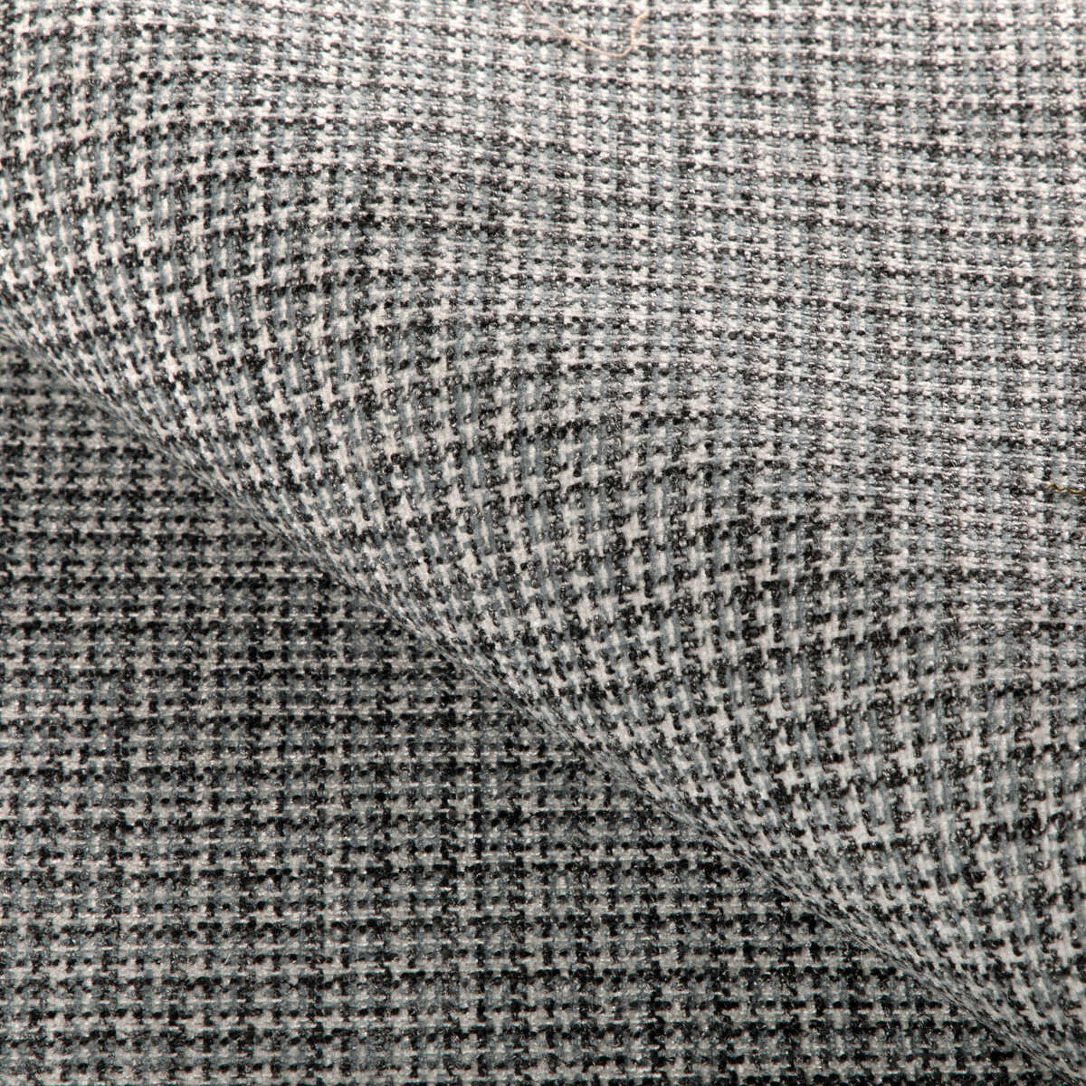 Aria Check - Charcoal - KRAVET BASICS Fabric