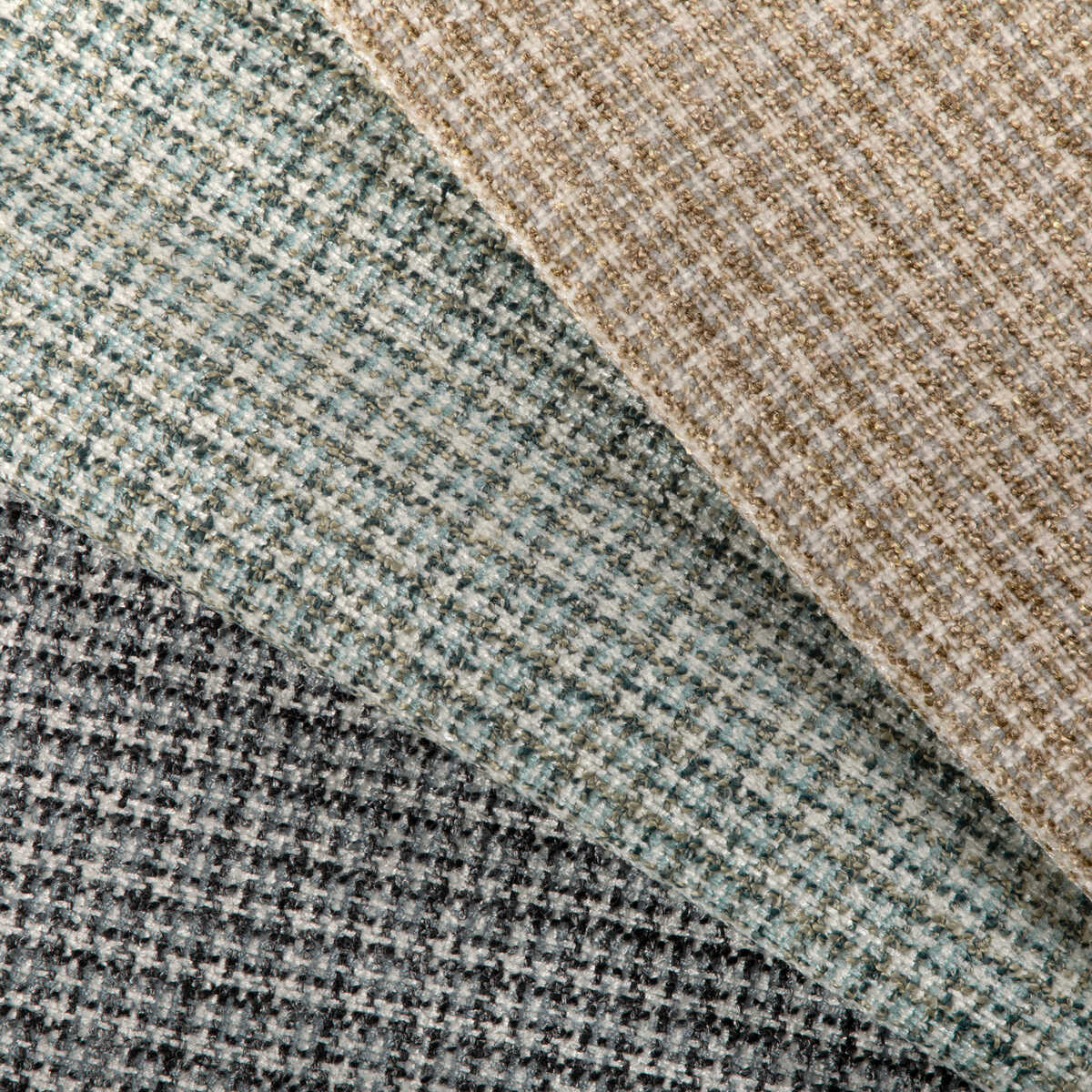 Aria Check - Charcoal - KRAVET BASICS Fabric