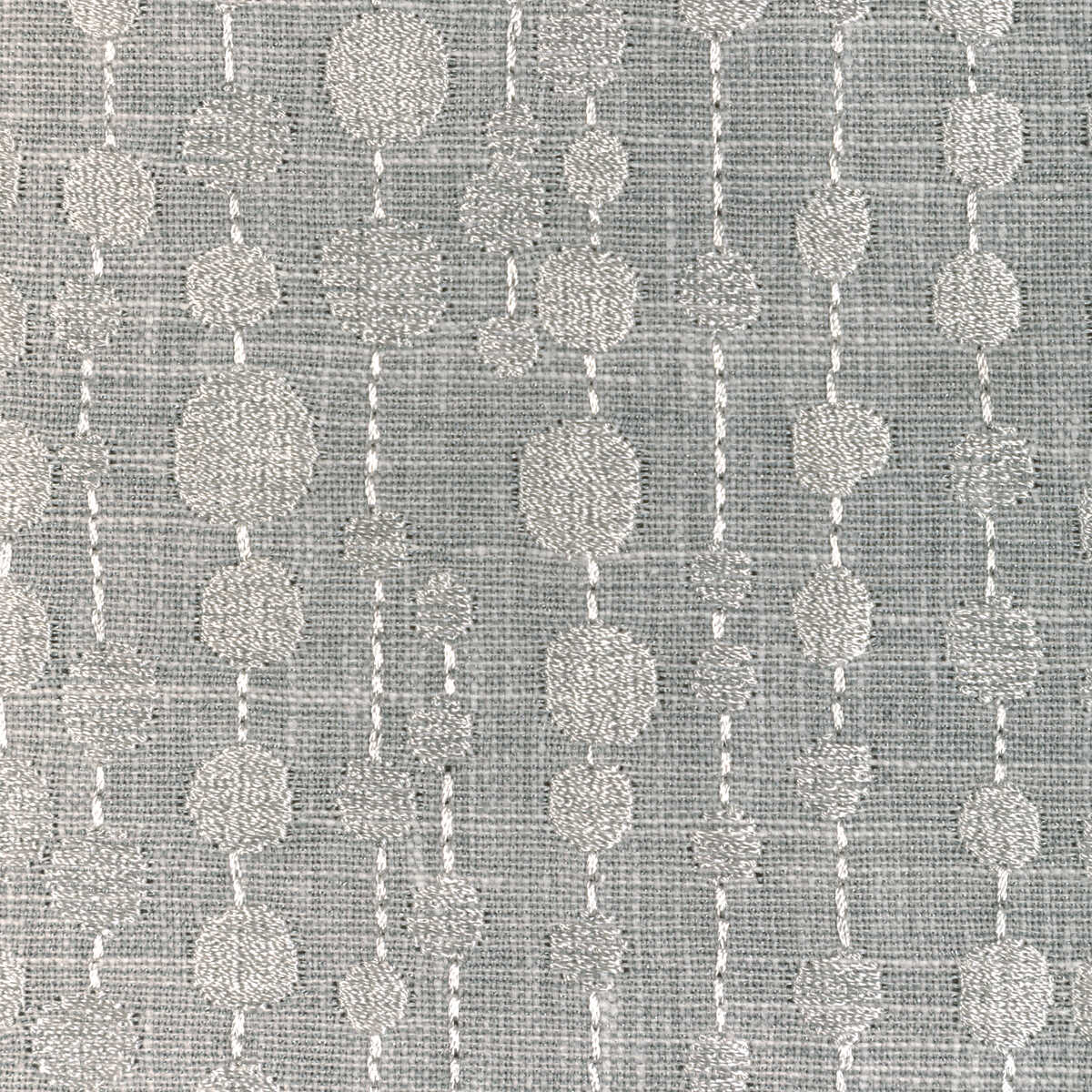 String Dot - Grey - KRAVET BASICS Fabric