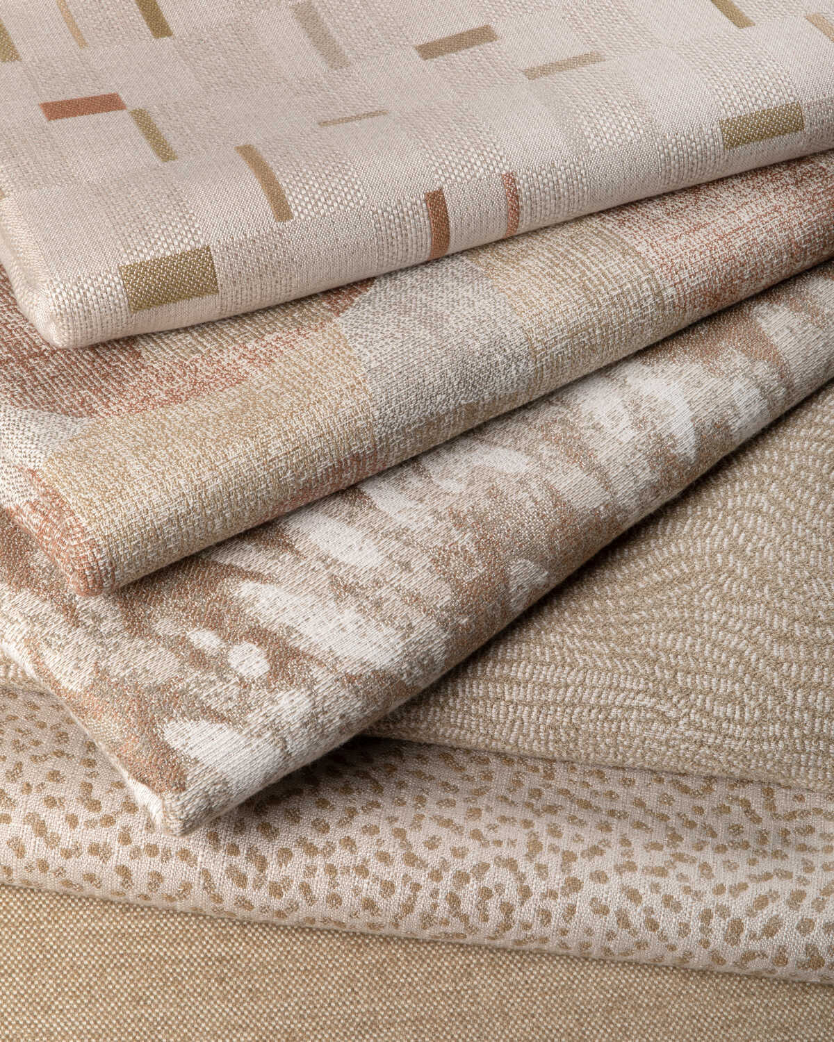 Pitterpatter - Terracotta - KRAVET COUTURE Fabric