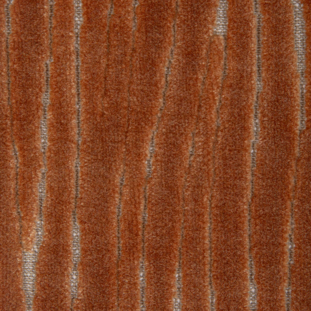Wave Motion - Terracotta - KRAVET BASICS Tela