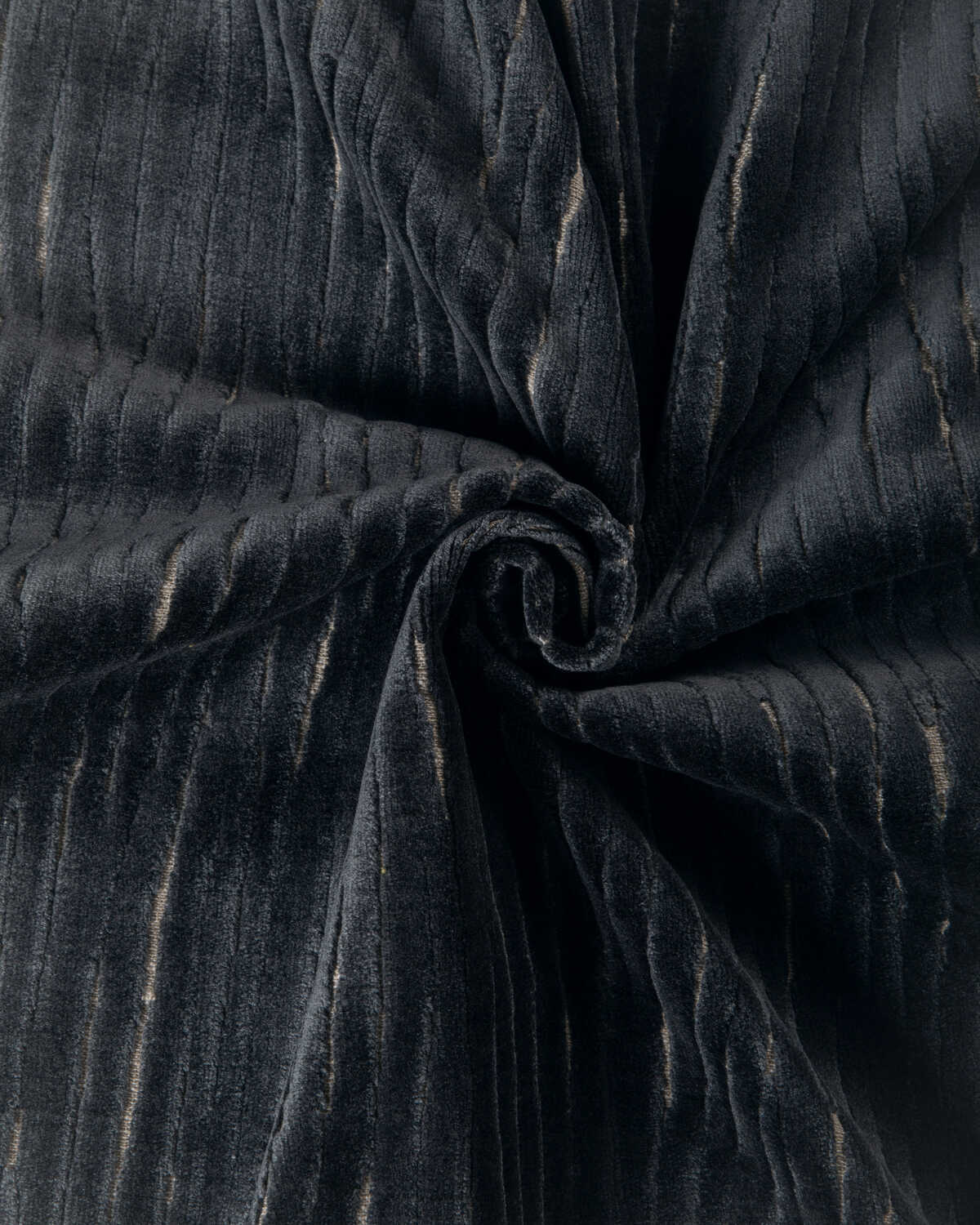 Wave Motion - Coal - KRAVET BASICS Tela