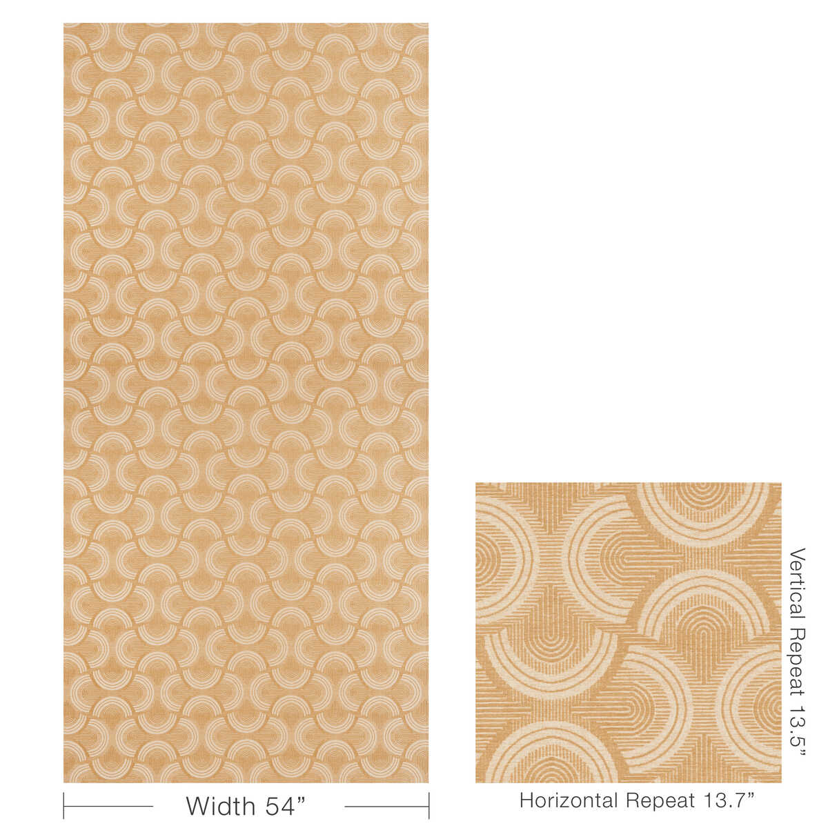 Arcadia - Honey - KRAVET CONTRACT Tela