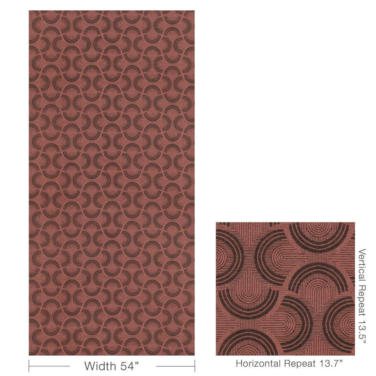Arcadia - Rosewood - KRAVET CONTRACT Tela