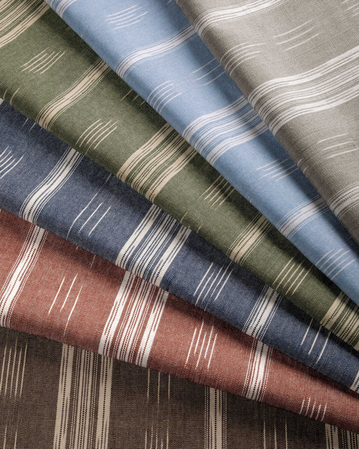 Puri Stripe - Sky - KRAVET COUTURE Tela