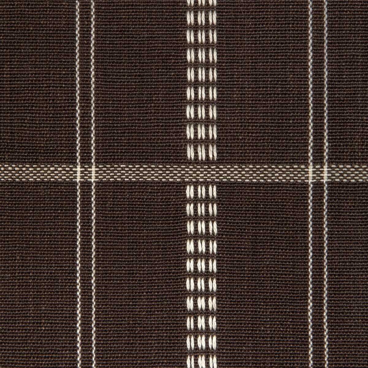 Agatti Check - Carob - Kravet Couture Tela