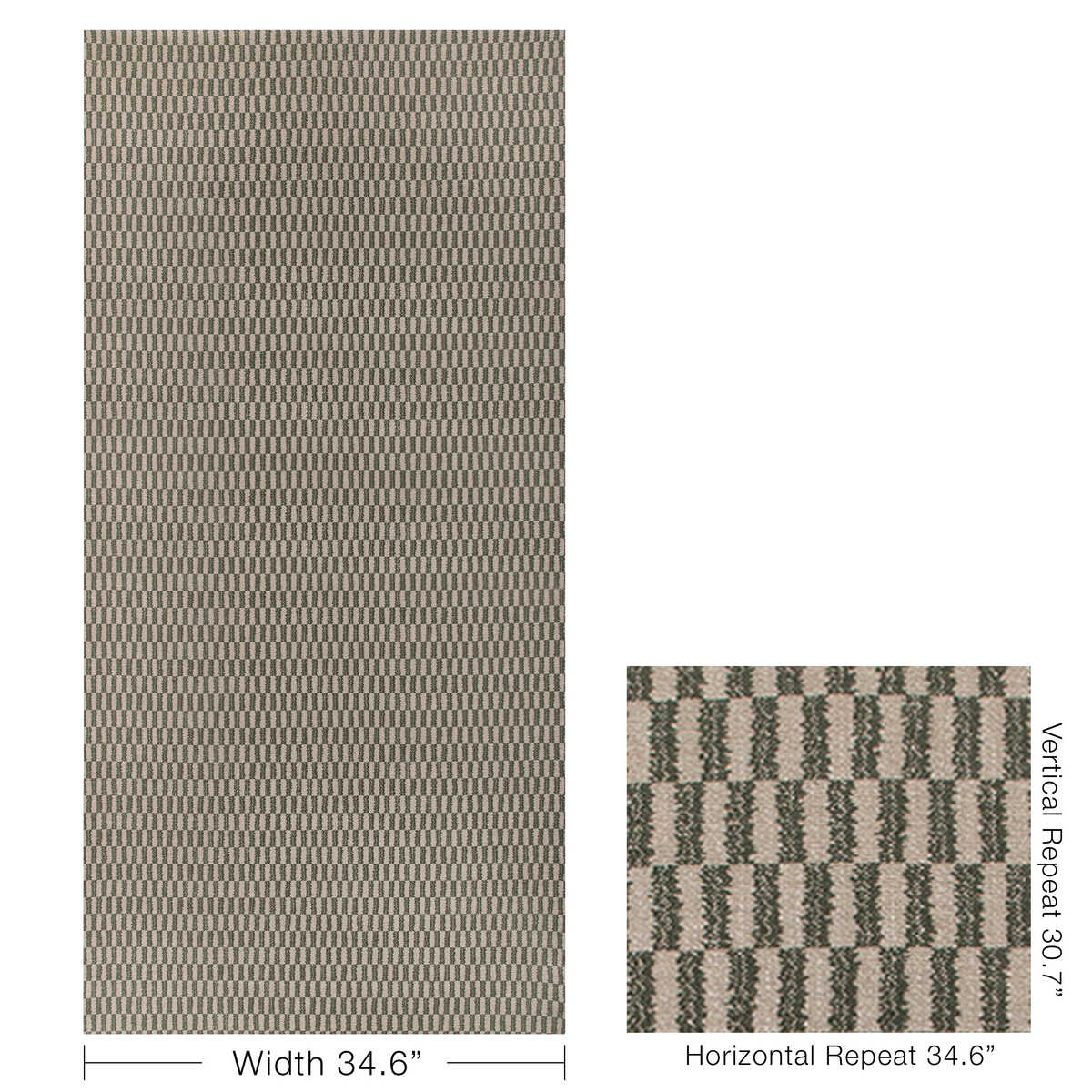 Mapusa Weave - Moss - KRAVET COUTURE Tela