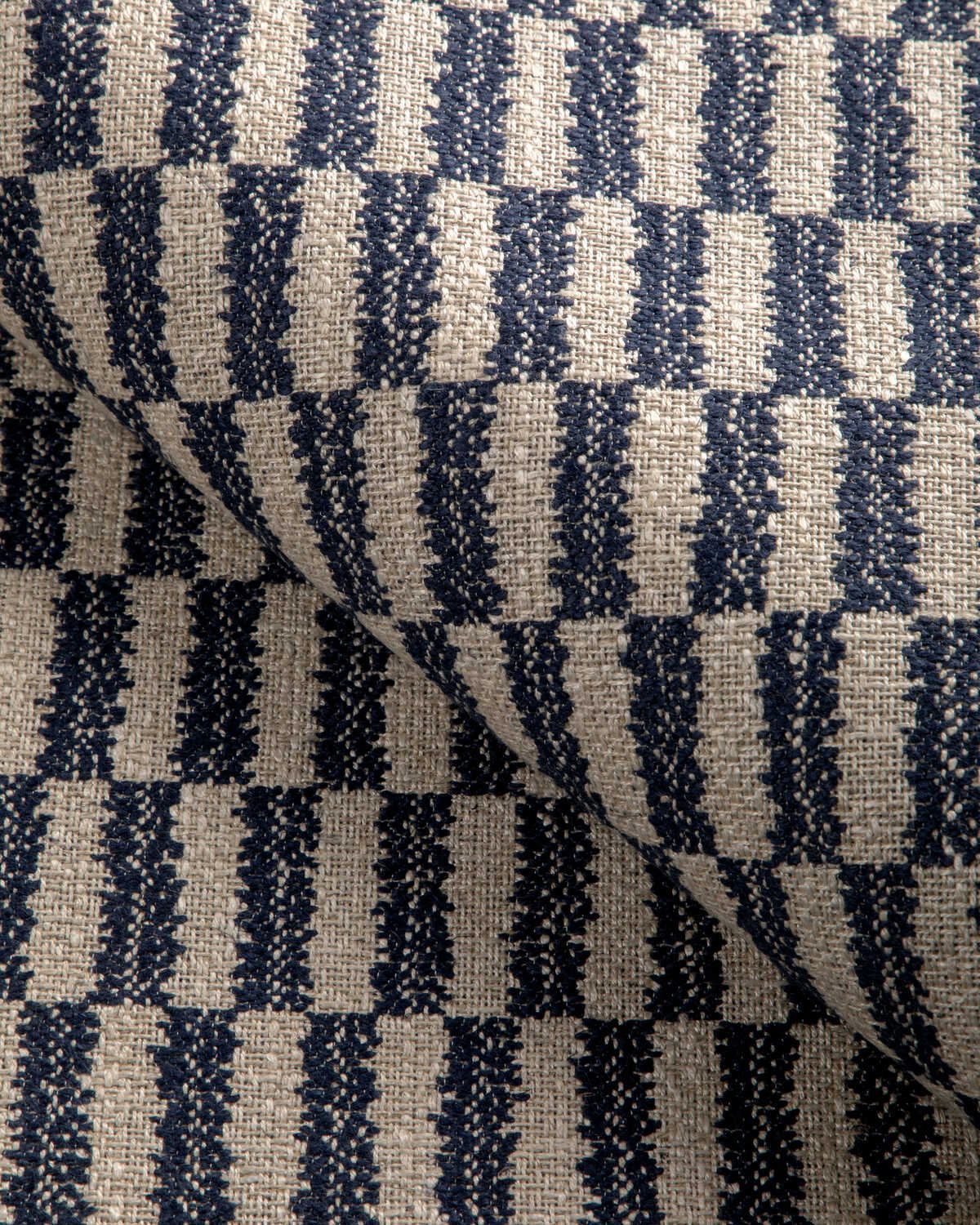 Mapusa Weave - Marine - KRAVET COUTURE Tela