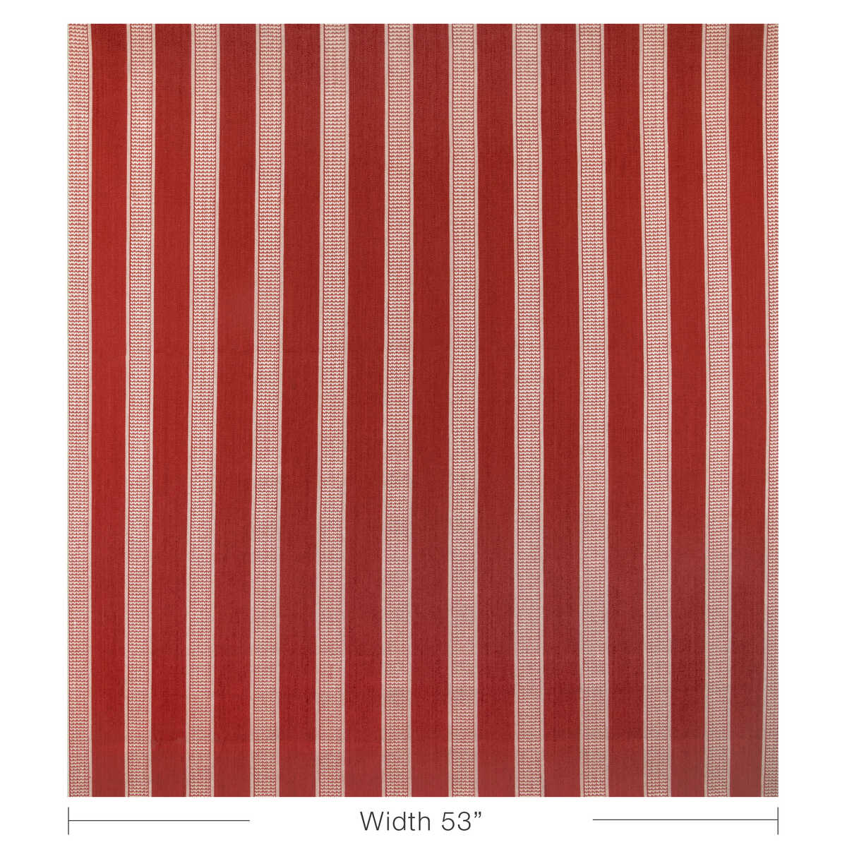 West Wind - Red - KRAVET DESIGN Tela