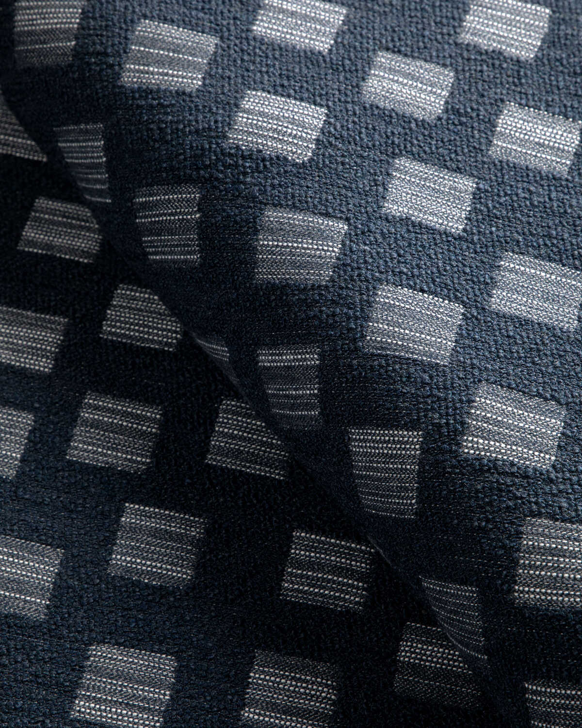 Avalon Weave - Marine - KRAVET COUTURE Tela