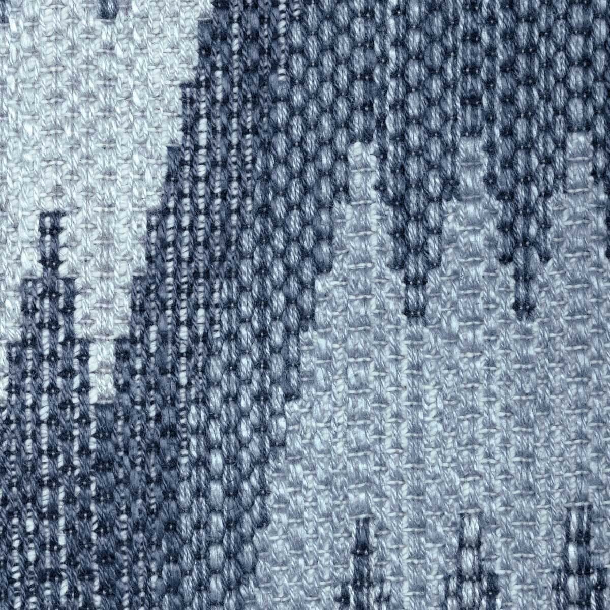 River Weave - Indigo - KRAVET COUTURE Fabric