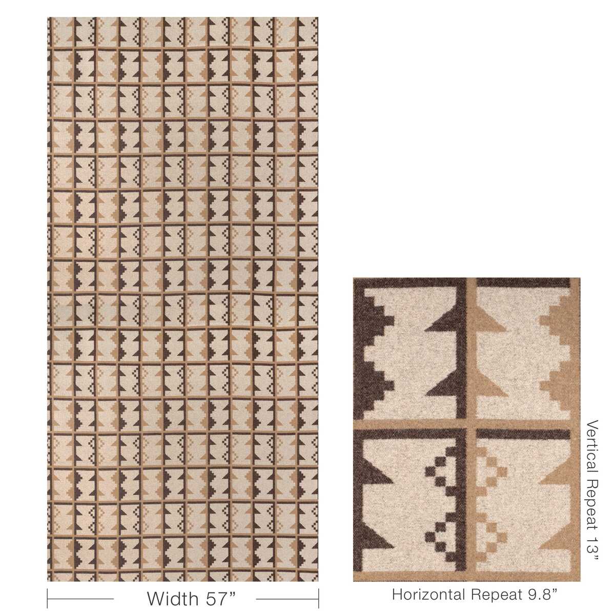 Valley Trail - Flax - KRAVET COUTURE Tela