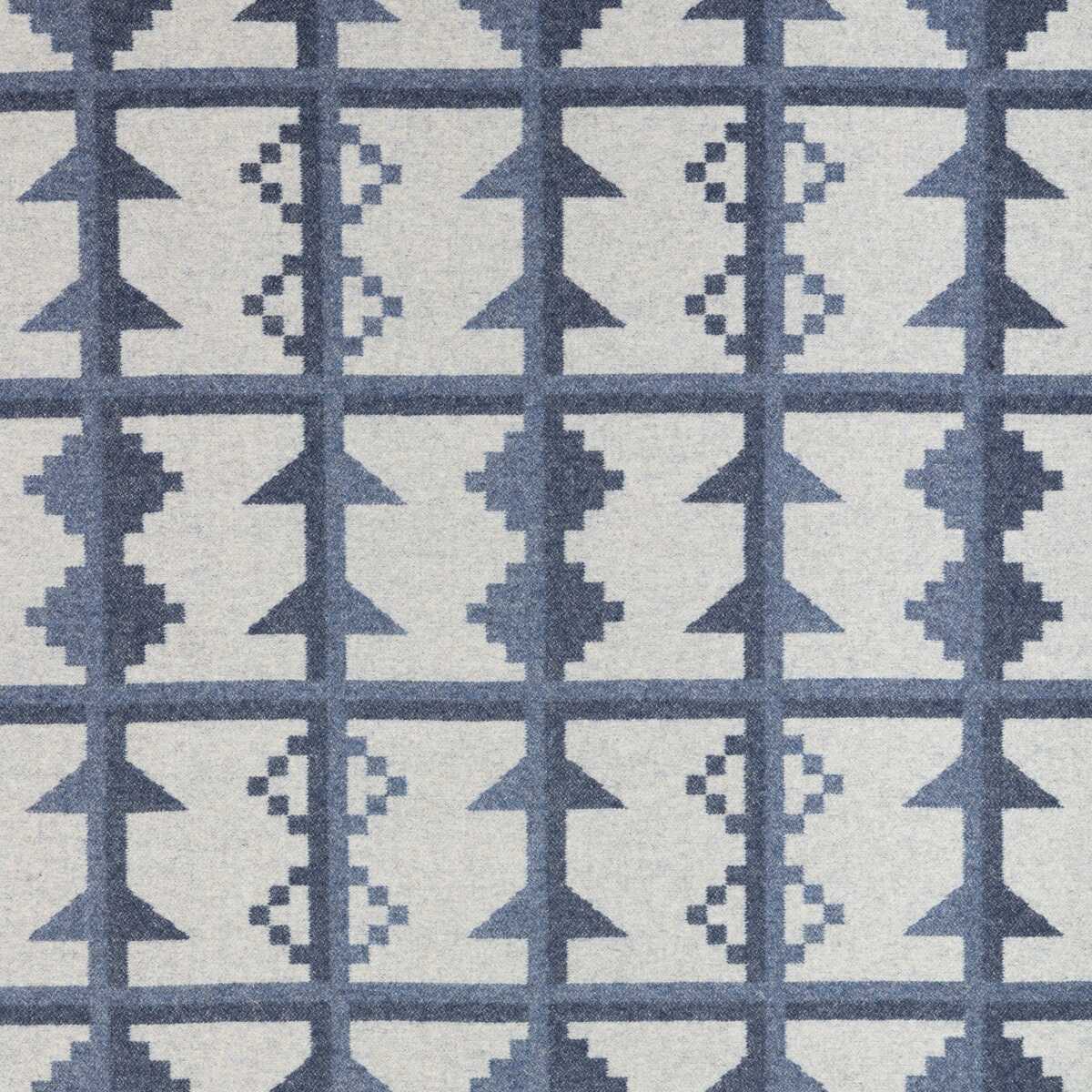 Valley Trail - Indigo - KRAVET COUTURE Fabric