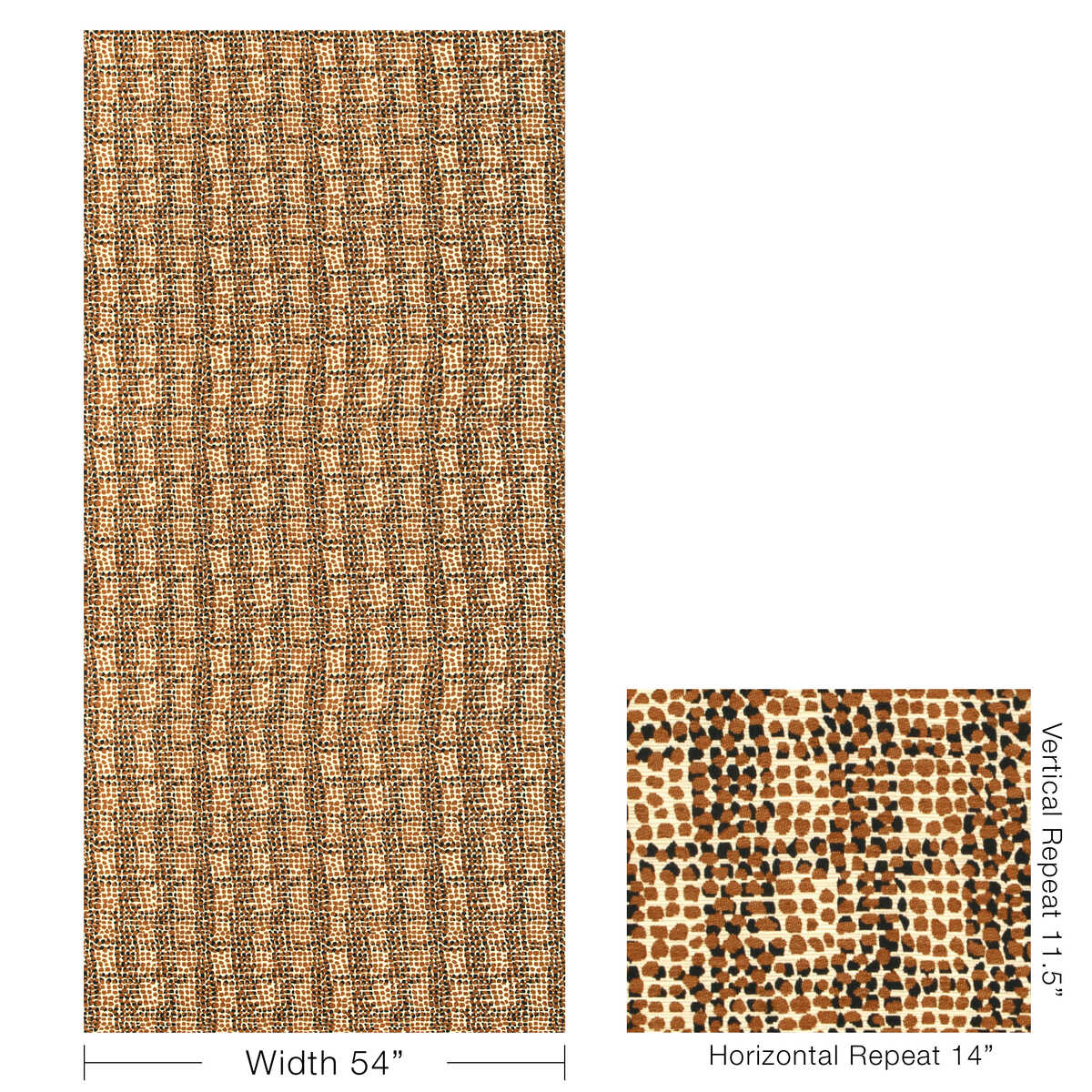 Giraffa - Safari - KRAVET CONTRACT Tela