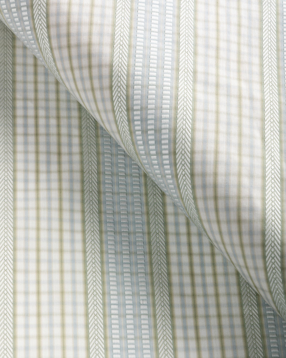 Palmetto Plaid - Surf Green - Kravet Couture Fabric