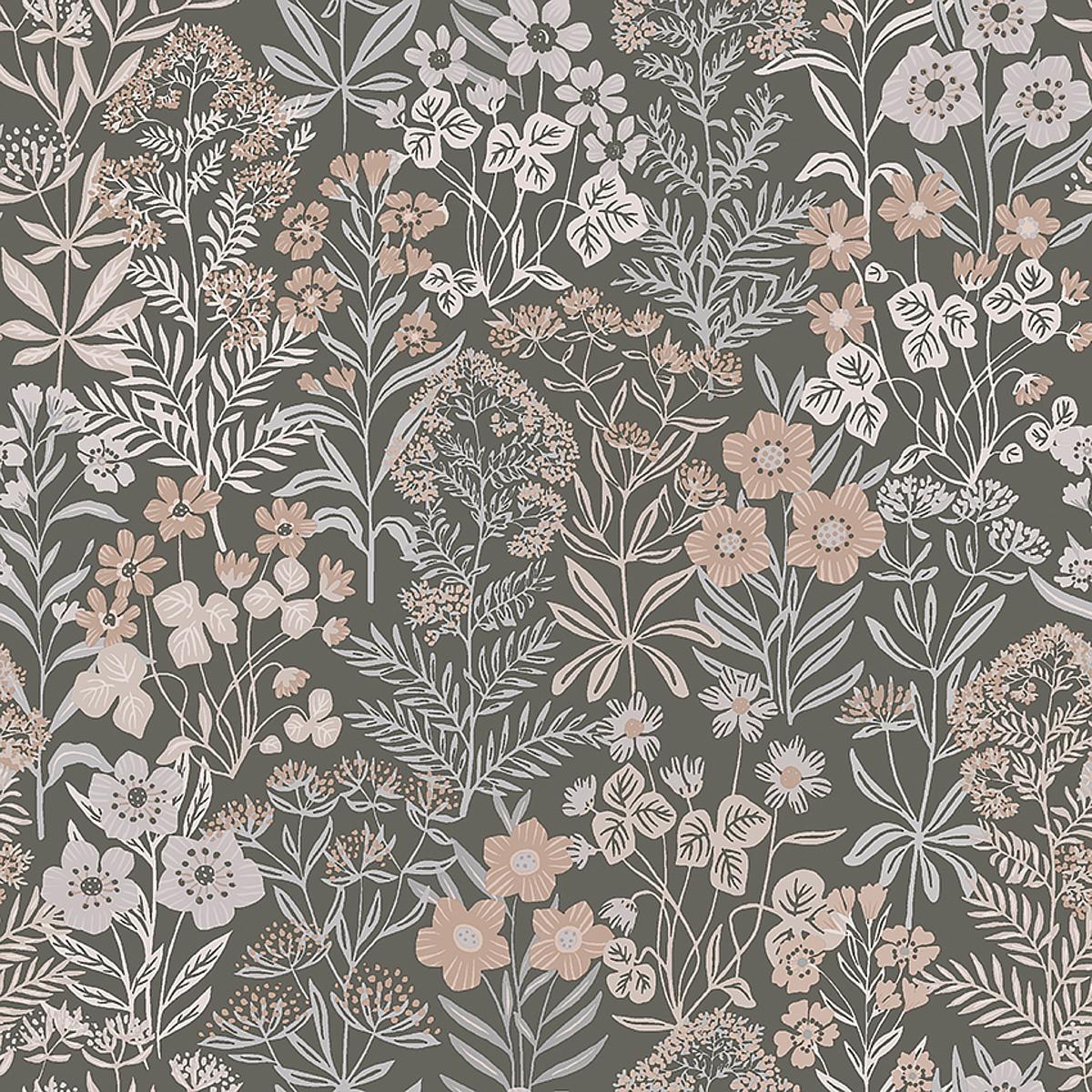 Äng - Spruce - Schumacher 3969 Wallcovering - Schumacher Wallpaper
